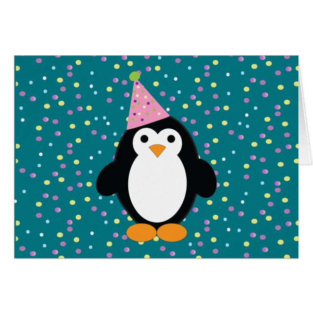 Pingouin de la fête (Devant Horizontal)