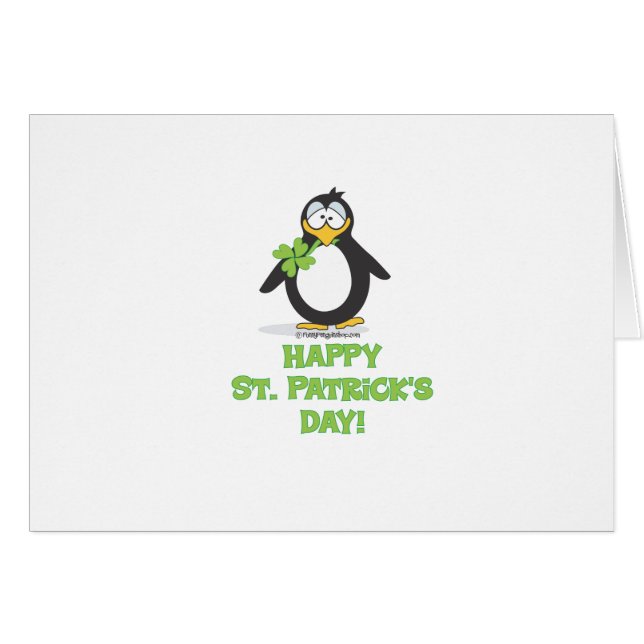 Pingouin de St Patty (Devant horizontal)