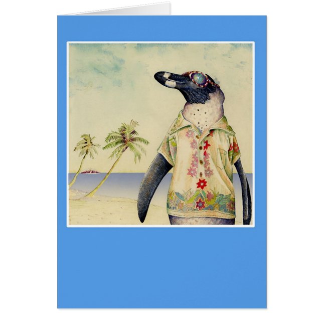 Pingouin des vacances (Devant)