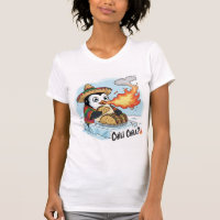Pingouin drôle Manger T-shirt Tacos épicé