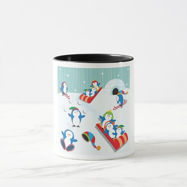 Pingouin Fun Mug (Créateur téléchargé)