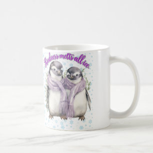 Pingouin père et son Mug "Kindness+Melt+All+I