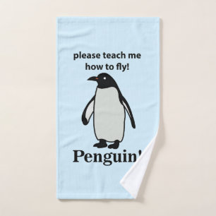 Pingouin S'Il Vous Plaît M'Apprendre Comment Voler
