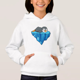 Pingouin sur glace floc