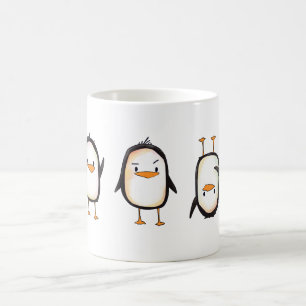 Pingouins de danse - tasse