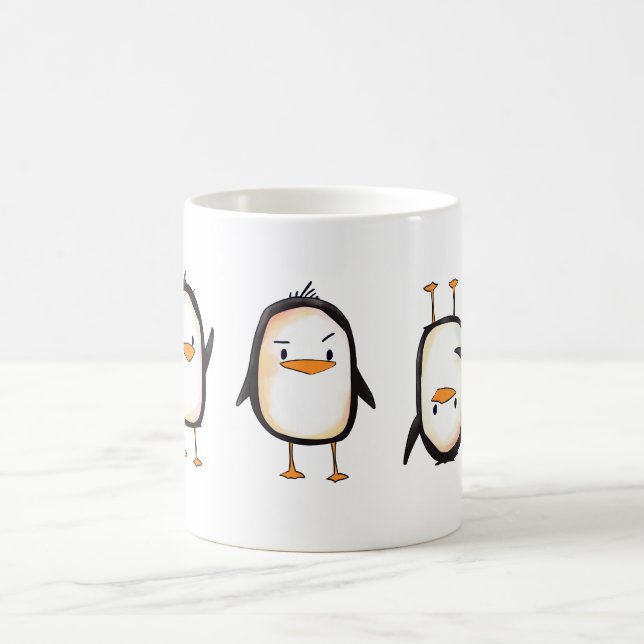Pingouins de danse - tasse (Centre)