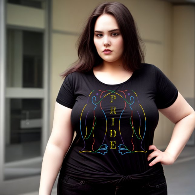 Pingouins fiers : Célébration de la fierté animale (Créateur téléchargé)