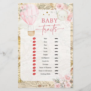 Pink Air Balloon n'est-elle pas Onerderful Baby Tr