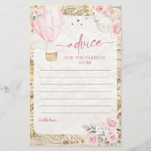 Pink Air Balloon n'est-elle pas une carte conseil