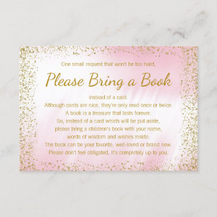 Pink and Gold apportent une carte de livre