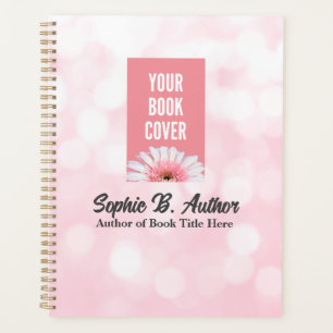 Pink Auteur Planner Avec Couverture De Livre Image