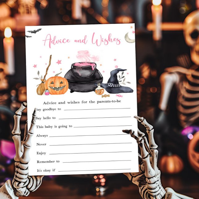 Pink Baby brasse conseil et souhaits jeu (Baby is Brewing Baby Shower Advice and Wishes Game)