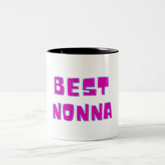 Pink Best Nonna Mug (Centre)