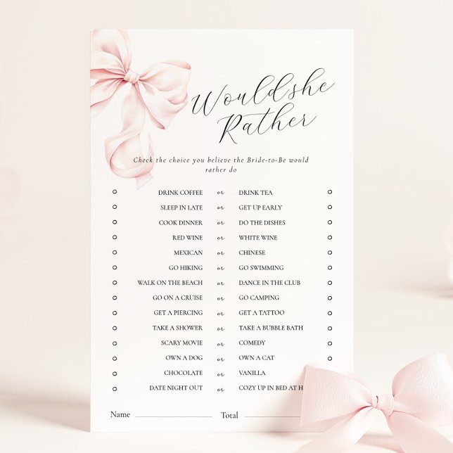 Pink Bow aimerait qu'elle préfère Fête des mariées (Créateur téléchargé)