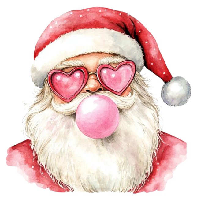 Pink Buble Gum Père Noël (Créateur téléchargé)