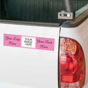 Pink Bumper Sticker