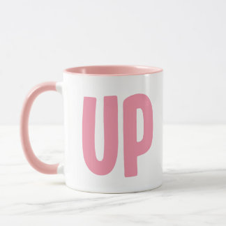 Pink C UP Mug minimaliste - C'est littéralement un