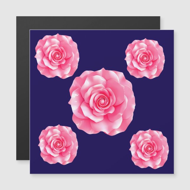 Pink Camellia Bloom (Devant / Derrière)