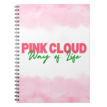 Pink Cloud Mode de vie Journal Carnet Sober Life
