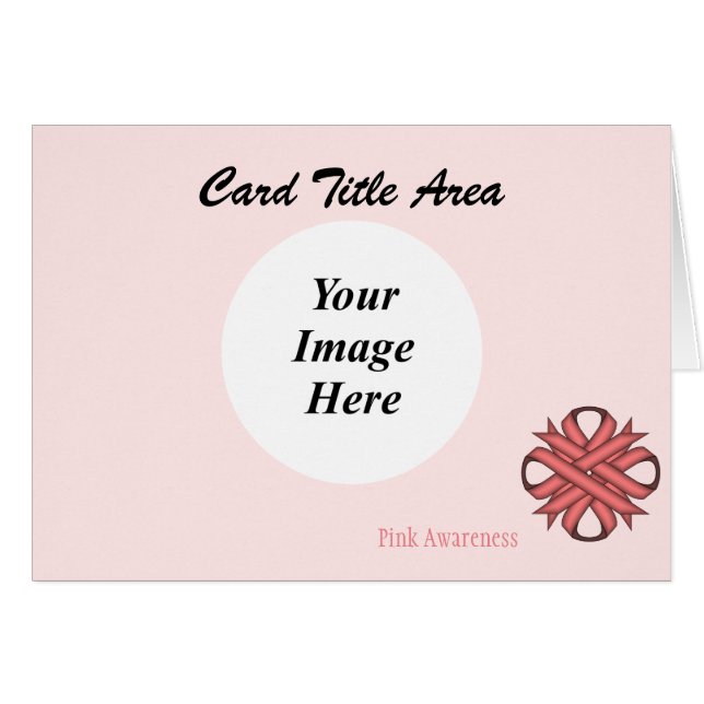 Pink Clover Ribbon (Devant Horizontal)