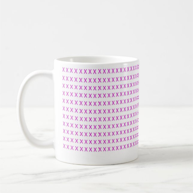 Pink croix mug (Gauche)