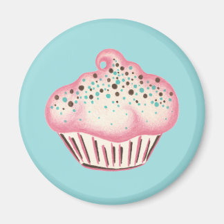 Pink Cupcake Bakou Aimant de cuisine