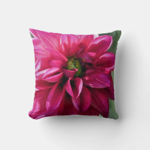 Pink Dahlia - coussin