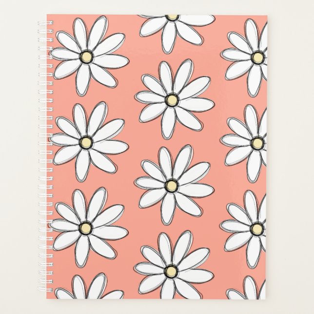 Pink Daisy Planner (Devant)