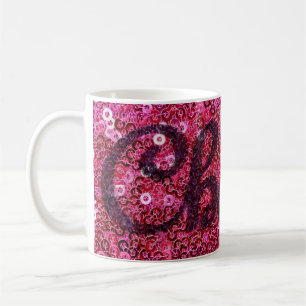 Pink Faux Sequins Chefs Café Mug