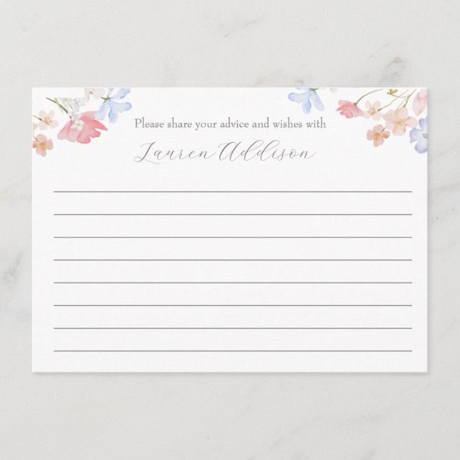 Pink FL possède de belles cartes de conseil floral (Devant)