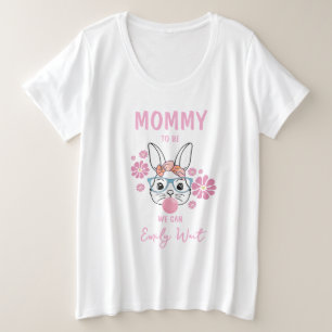 Pink Floral Bunny fille Baby shower maman pour êtr