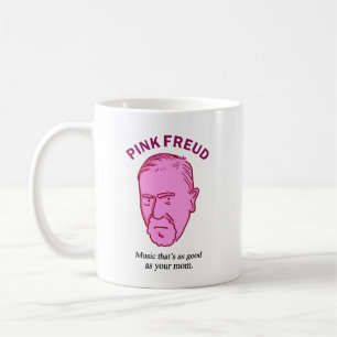 Pink Freud Funky Music Psychologie Pun Mug