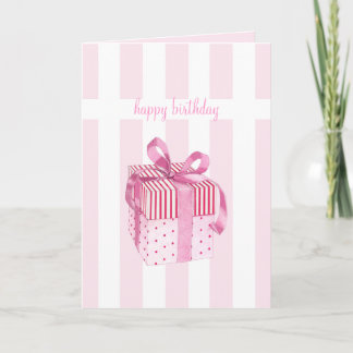 Pink Gippes Carte Anniversaire