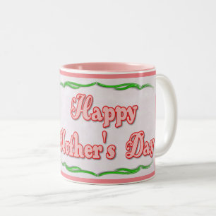 Pink Happy Mère's Day Mug