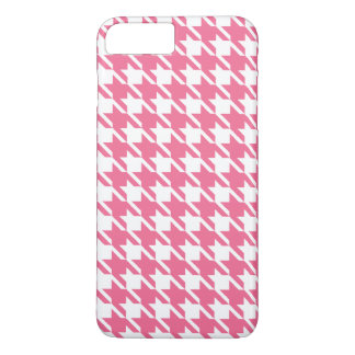 Pink Houndstooth iPhone 7 Plus Coque