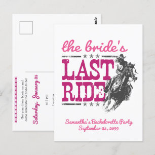 Pink La Dernière Invitation de la mariée