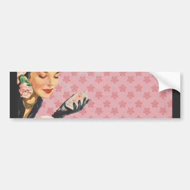 Pink Lady - Bumper Sticker - Ajouter votre nom (Devant)