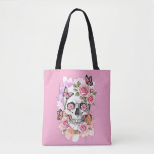 Pink Light Legacy - Crâne gothique et Sac fourre-t