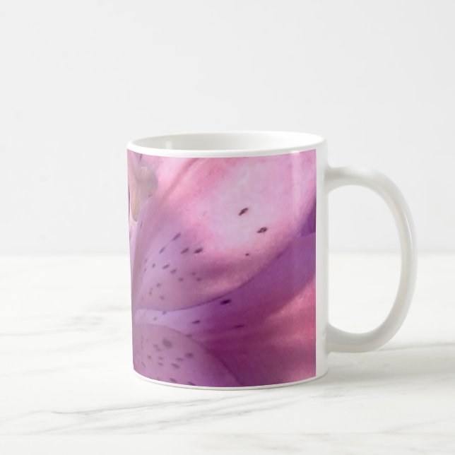 Pink Lily Mug (Droite)