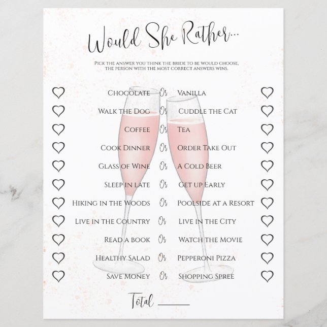 Pink Mariage Voudrait-Elle Plutôt Fête des mariées (Devant)