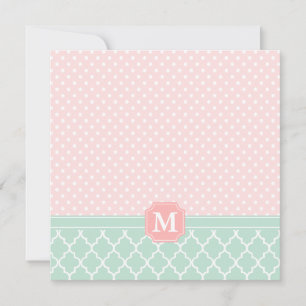 Pink Mint Pois Marocain Certificat cadeau