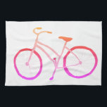 Pink ombre vélo velo lave cuisine serviette<br><div class="desc">Décorez votre cuisine avec cette serviette de plat à vélo à l'ombre cool et rose sombre. Fait un grand ménage ou un cadeau mariage! Consultez ma boutique pour plus de couleurs et de motifs assortis. Vous pouvez le customiser et ajouter du texte. Consultez ma boutique pour plus de couleurs et...</div>