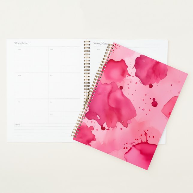 Pink on Pink Abstract  (Devant avec enveloppe)