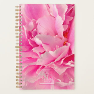 Pink Peony Photo - Monogramme