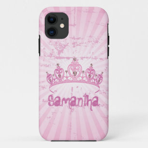 Pink Princess Crown Mate ID™ iPhone 5 Coque