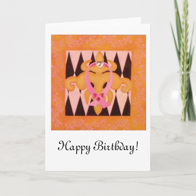 Pink Ribbon Series : Carte Anniversaire (Devant)