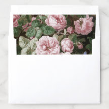Pink Roses Enveloppe Liner