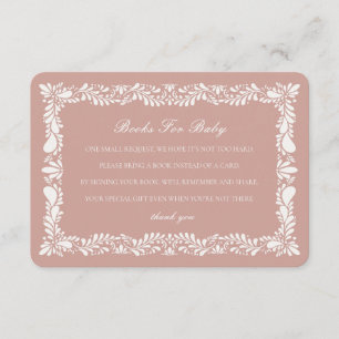 Pink Talavera Carrelage Livres Baby Invitation Ins