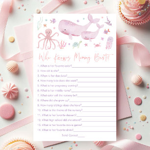 Pink Under The Sea Qui Connaît Mommy Meilleur Jeu