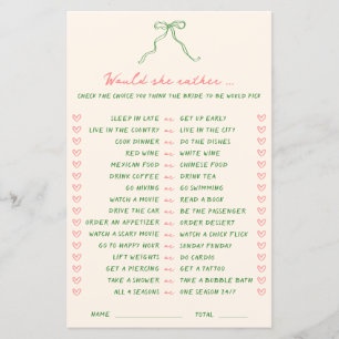 Pink vert manuscrit aurait-elle préféré